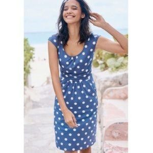 Boden Polka Dot Jersey Dress